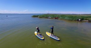 Stand-Up-Paddler in Born